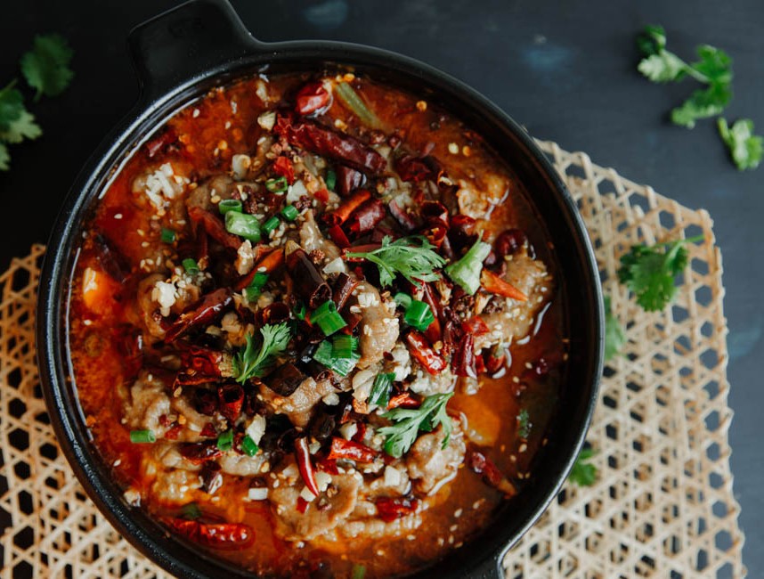 Sichuan Boiled Beef (水煮牛肉 – Shuizhu Niurou)